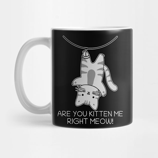 Are You Kitten Me Right Meow by PorcupineTees